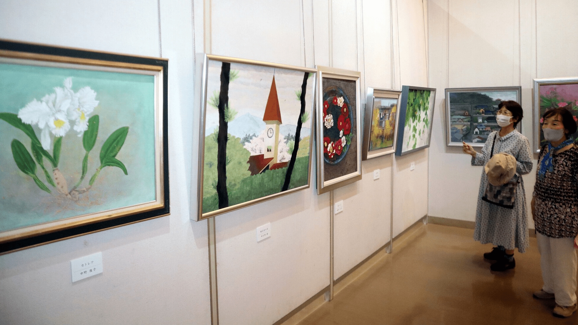 心に残る景色、日本画に 呉市のグループが作品展 | 中国新聞デジタル